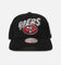 Mitchell & Ness San Francisco 49ers Flames Pro Crown Snapback Black