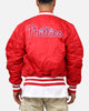 New Era X Alpha Series X MLB Philadelphia Phillies MA-1 Bomber Jacket Red