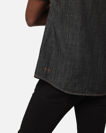 Saint Morta Rodeo Denim Shirt Black