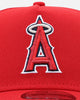 New Era Los Angeles Angels 'Team Color' 9FORTY A-Frame Trucker Snapback OTC