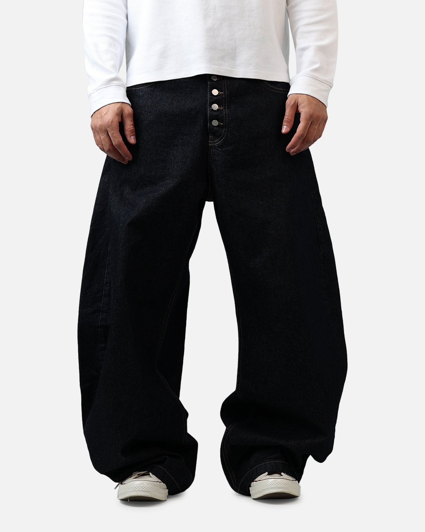 mnml デニム　W32 MNML Exposed Shank Barrel Denim Pants Rinse Indigo | Culture Kings US