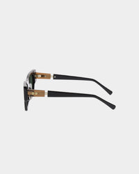 NUQE Big Mack Sunglasses Black/Brown