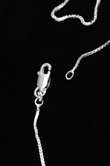 House Of Auric Micro Box Chain Sterling Silver