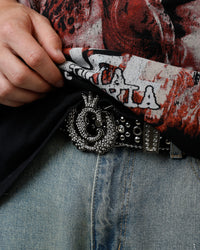 AllTheShine x Culture Kings Belt Black