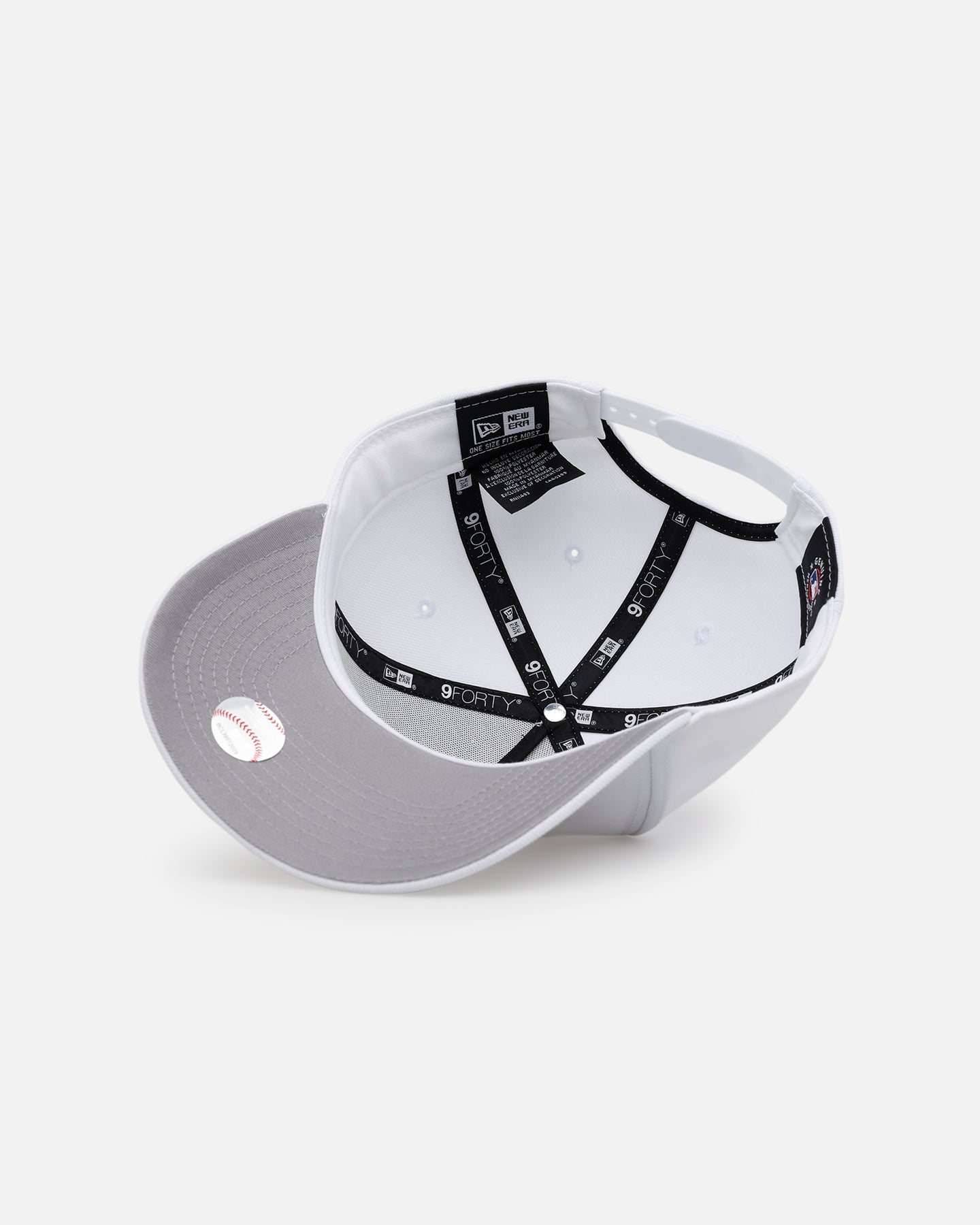 New Era Philadelphia Phillies 'Easy White' 9FORTY A-Frame Snapback