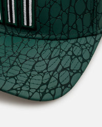 New Era Mexico National Baseball Team 'Croc Skin 2.0' 9FORTY A-Frame Snapback Dark Green