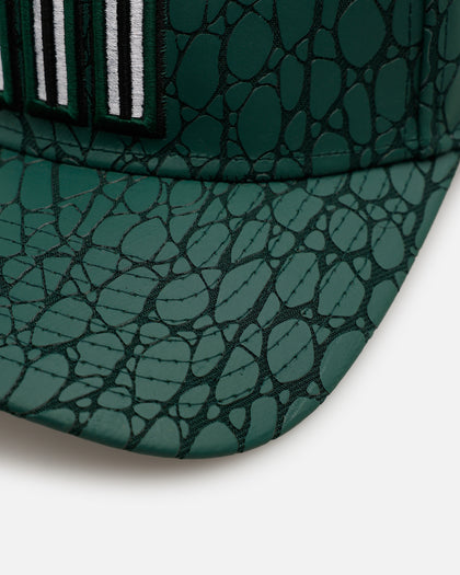 New Era Mexico National Baseball Team 'Croc Skin 2.0' 9FORTY A-Frame Snapback Dark Green