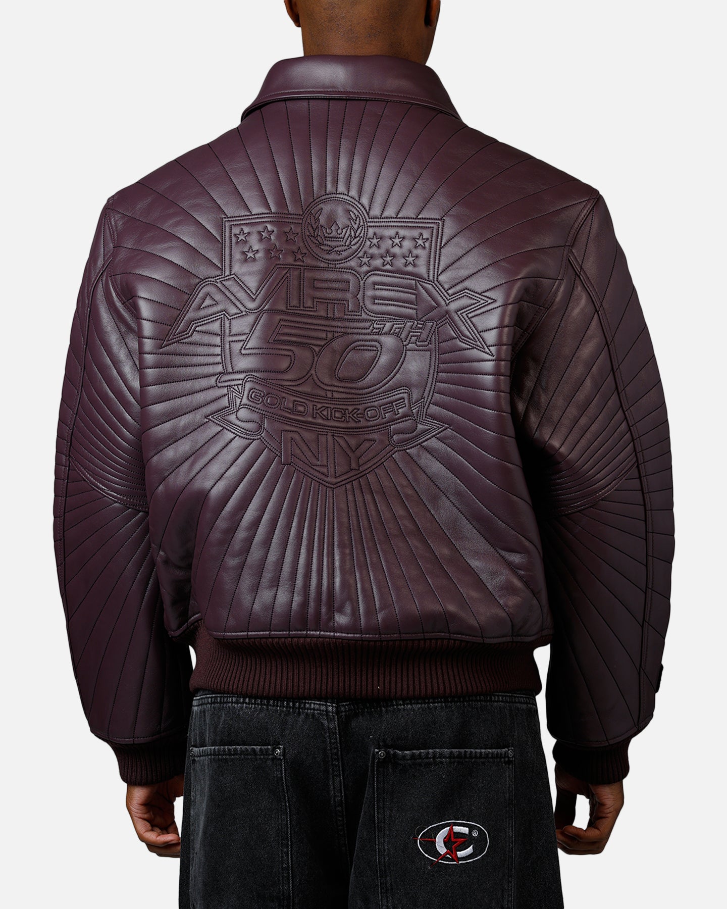Avirex Traputo Jacket Cherry | Culture Kings US