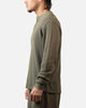 American Thrift Waffle Henley Shirt Washed Olive
