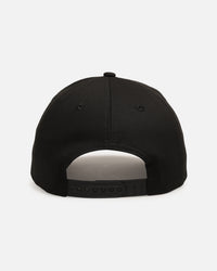 New Era New Zealand All Blacks 'Silver Badge' 9FORTY A-Frame Snapback Black