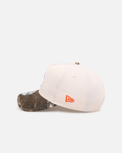 New Era Denver Broncos 'Realtree Visor' 9FORTY A-Frame Snapback Cream/Camo