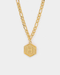 Raising Hell Women's Letter Anklet Gold