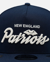 New Era New England Patriots 'Local Play' 9FIFTY A-Frame Snapback Official Team Colors