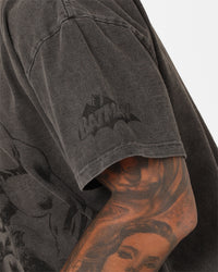 Goat Crew X DC Batman Issue #497 Heavyweight Vintage T-Shirt Black Wash