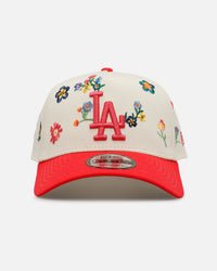 New Era Los Angeles Dodgers Summer Flowers 3.0 9FORTY A-Frame Snapback Pink