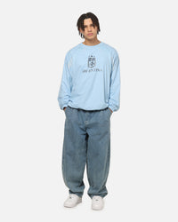 Majestic Athletic Argentina Nylon Crewneck Argentina Blue