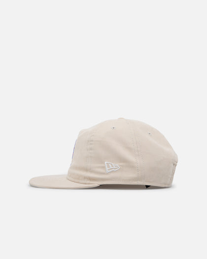 New Era New York Mets 'Brushed Nylon Retro Crown' 9FIFTY Adjustable Strapback Cream