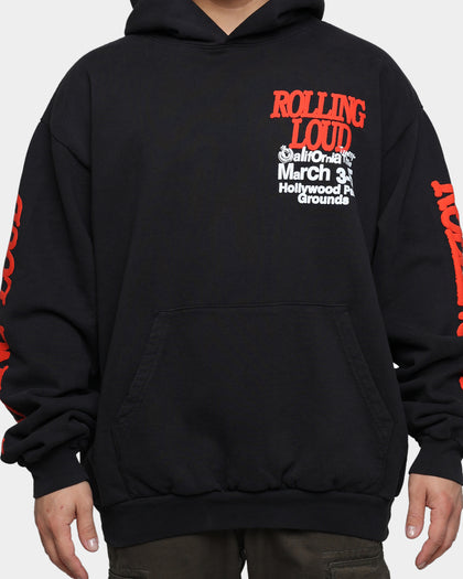 Rolling Loud Rolling Loud Venue Vintage Hoodie Vintage Black