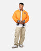 New Era X Alpha Series X NFL Chicago Bears MA-1 Bomber Jacket Navy/Orange