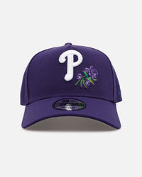 New Era Philadelphia Phillies 'Purple Rose' 9FORTY A-Frame Snapback Purple