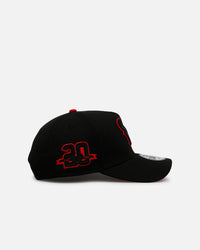 New Era Houston Texans 'Outline' 9FORTY A-Frame Snapback Black