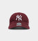 47 Brand New York Yankees '47 Clean Up Strapback Dark Maroon
