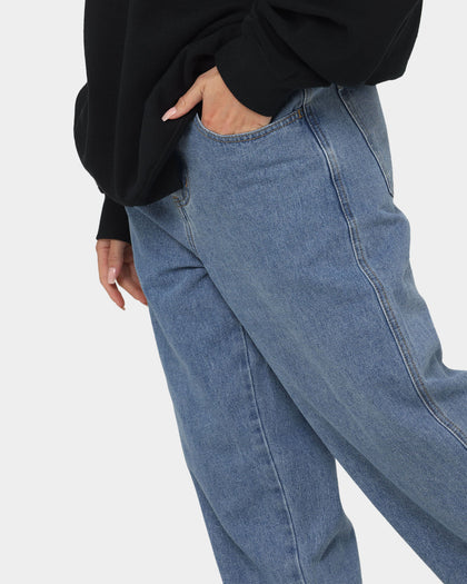 X-Large Bull Denim 91 Pants Mid Blue