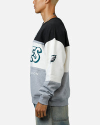47 Brand Philadelphia Eagles Maximalist Crewneck Black/Green