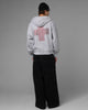 Loiter Drop Out Zip Hoodie Grey