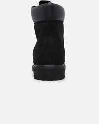 Timberland 6-Inch Premium Boot Black Nubuck 2