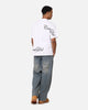 Carre Side Script Oversized T-Shirt White