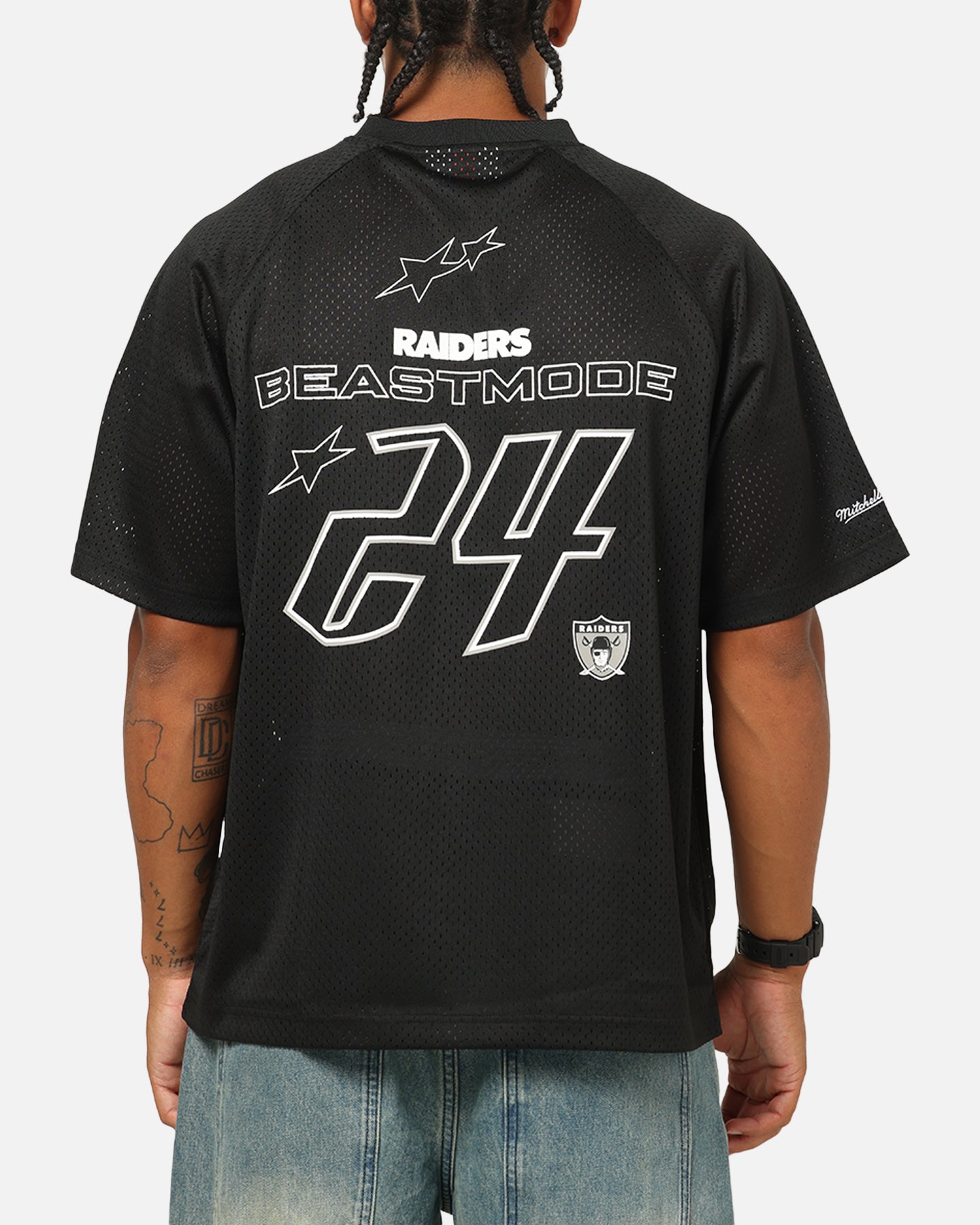 Mitchell & Ness Las Vegas Raiders Beastmode Jersey Black | Culture