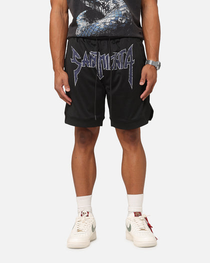 Saint Morta Rise Or Ride Basketball Shorts Black/Purple/White