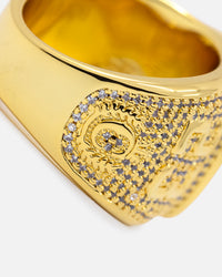 Culture Kings '23 Championship Ring Iced Gold