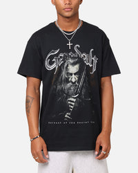 Goat Crew X Lord Of The Rings Gandalf Fire T-Shirt Black