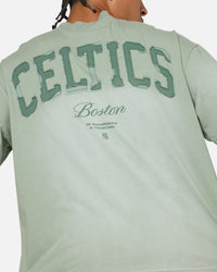 Mitchell & Ness Boston Celtics Big Oversized Logo T-Shirt Orchid Tint