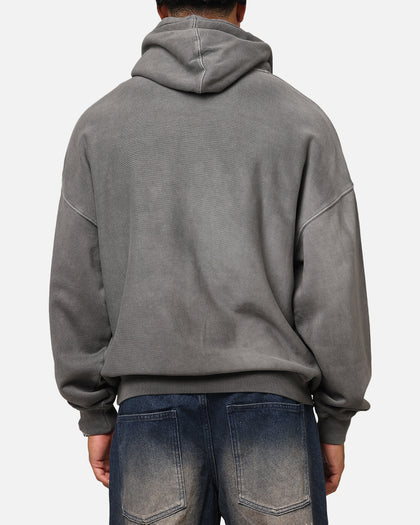 Saint Morta Adrenaline Boxy Hoodie Washed Charcoal