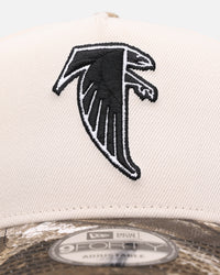 New Era Atlanta Falcons  'Realtree Visor' 9FORTY A-Frame Snapback Cream/Camo