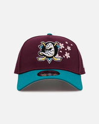 New Era Anaheim Ducks 'Cherry Blossoms' 9FORTY A-Frame Snapback Official Team Color