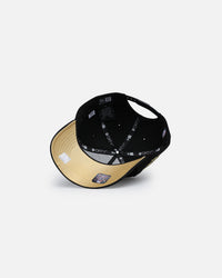New Era Brooklyn Nets 'NBA Gold Links' 9FORTY A-Frame Snapback Black/Gold