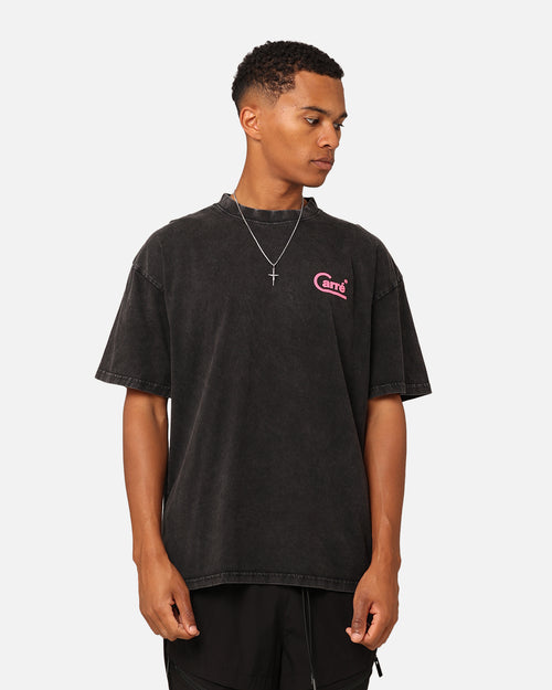 Carre Pro T-Shirt Black Acidwash
