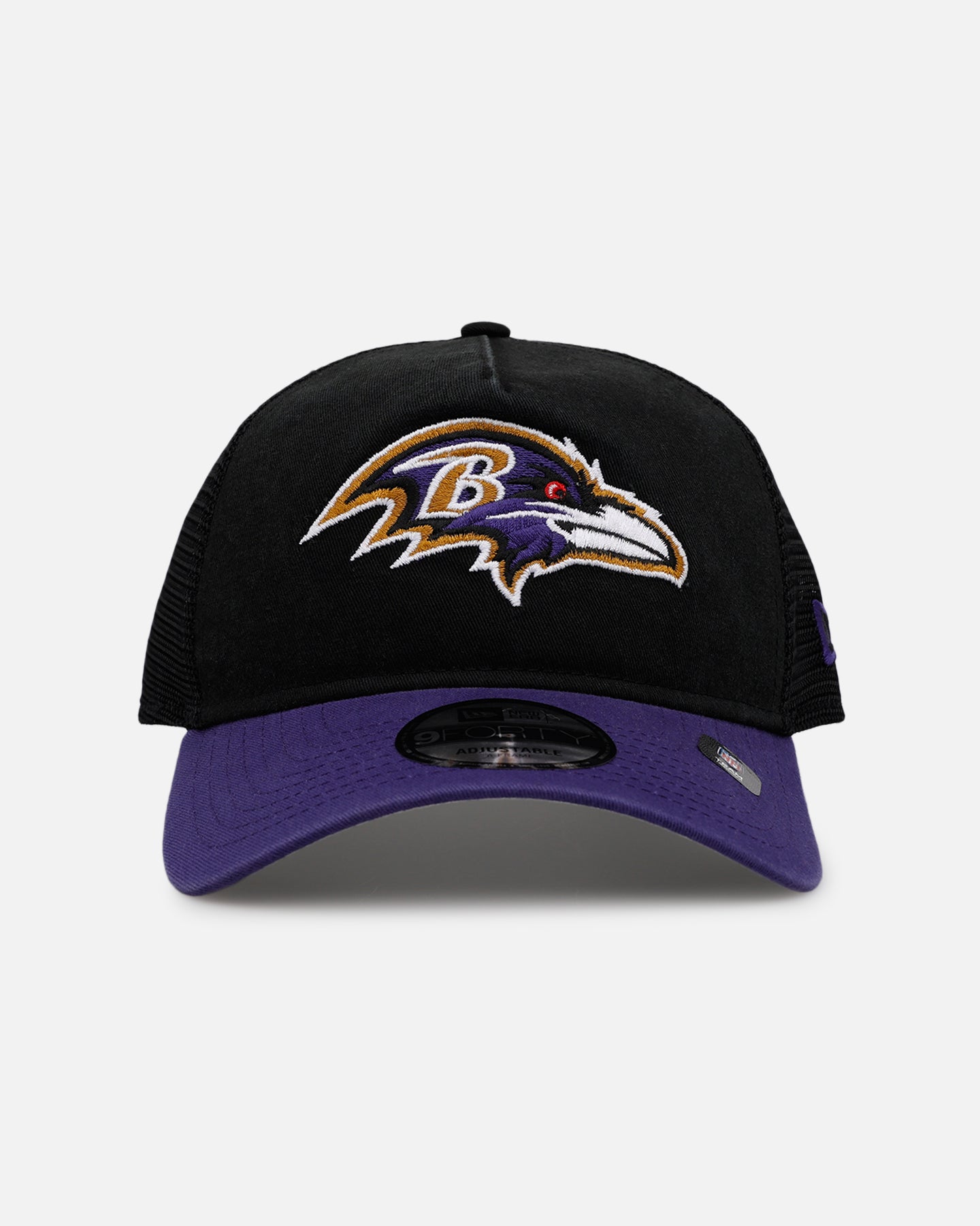 New Era Baltimore Ravens 'Washed Truckers' 9FORTY A-Frame Trucker
