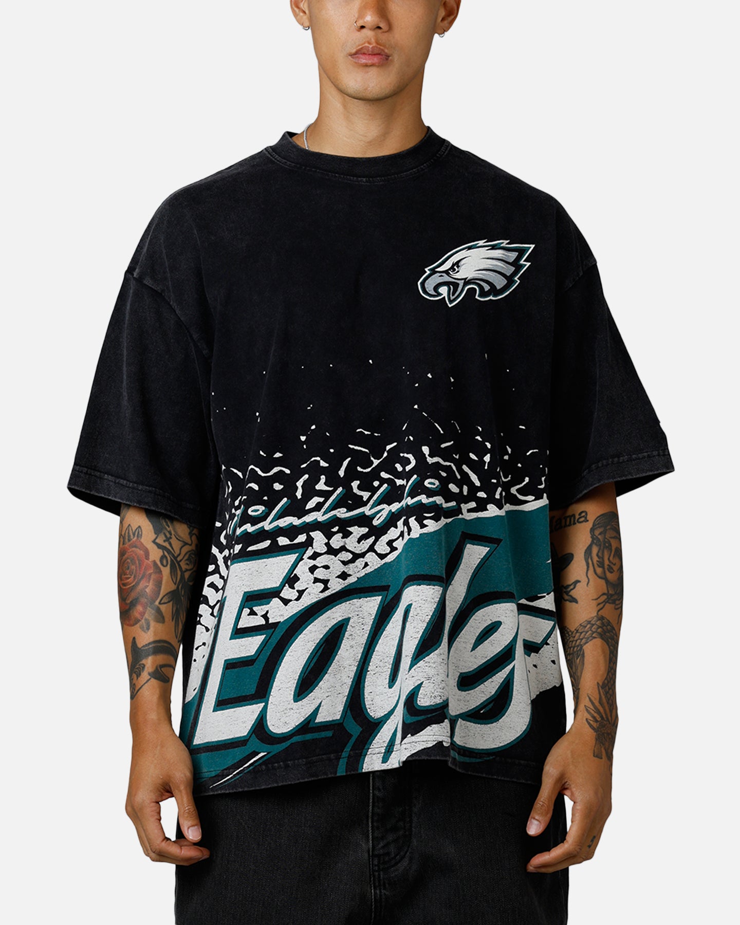New Era Philadelphia Eagles Sport Class T-Shirt Washed Black