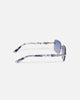Belvoir & Co Hustler Sunglasses White/Blue