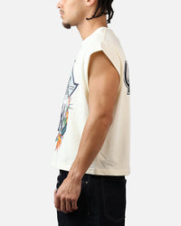 Pro Standard New York Yankees Paradise Muscle T-Shirt Eggshell