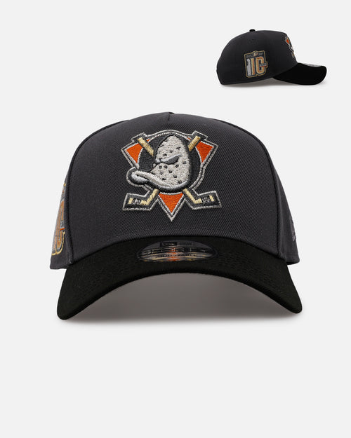New Era Anaheim Ducks 'Stealth 2.0' 9FORTY A-Frame Snapback Graphite