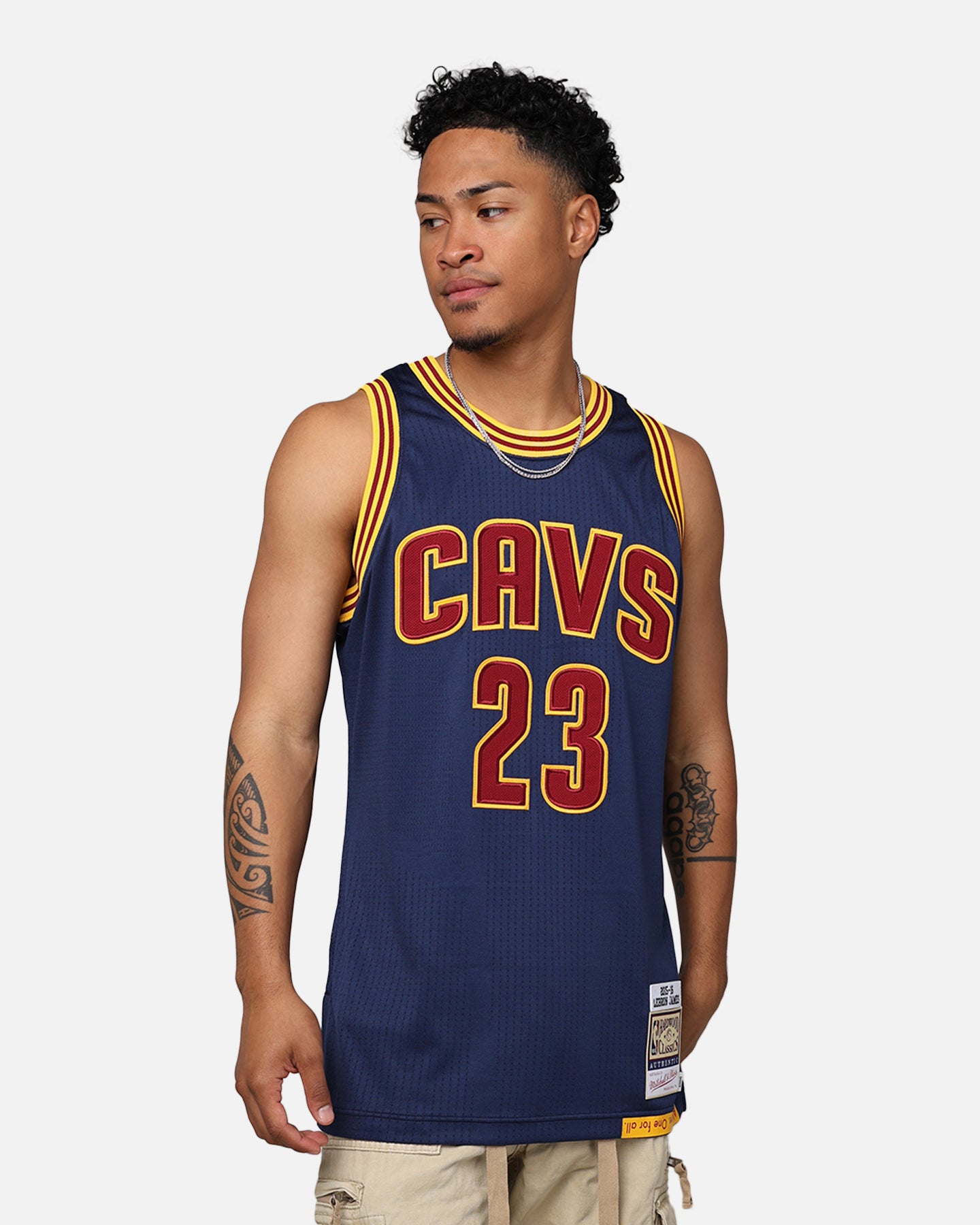 Mitchell & Ness Cleveland Cavaliers LeBron James 2015-16 Authentic