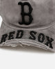 New Era Boston Red Sox 'Cutoff Visor' 9FORTY Snapback Washed Black