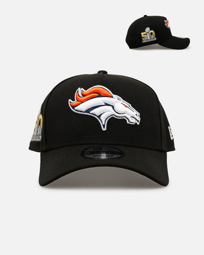 New Era Denver Broncos 'Black And Team Color' 9FORTY A-Frame Snapback Black/Official Team Color