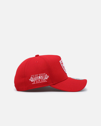 New Era Las Vegas Raiders 'Polychromatic' 9FORTY A-Frame Snapback Scarlet